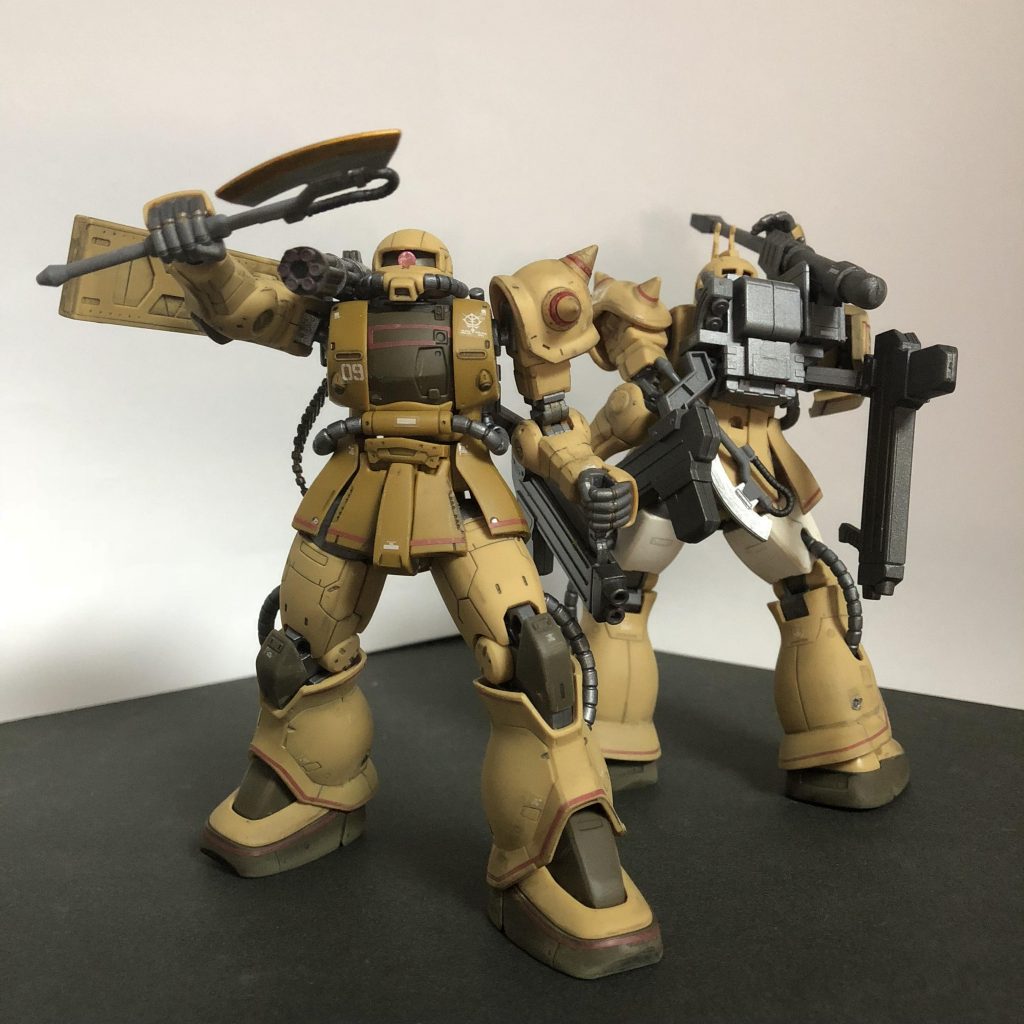 ザクキャノン、ハーフタイプとテストタイプ–2枚目/制作者：生ける屍