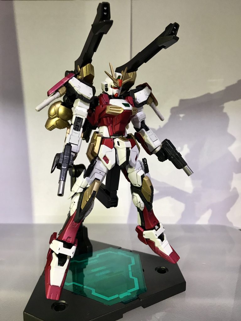 中近距離戦闘型試作MS ストライクガンダムヴェルメリオ–3枚目/制作者：GO-KEN(@GOOO_GPB)