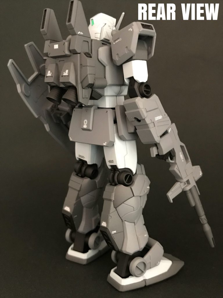 陸ガンをベースにブルーディスティニーや
ジムストライカー等でカスタマイズ。
パーツ同士の互換性が良いからバッチリ
きまりました。  (*≧∀≦*)