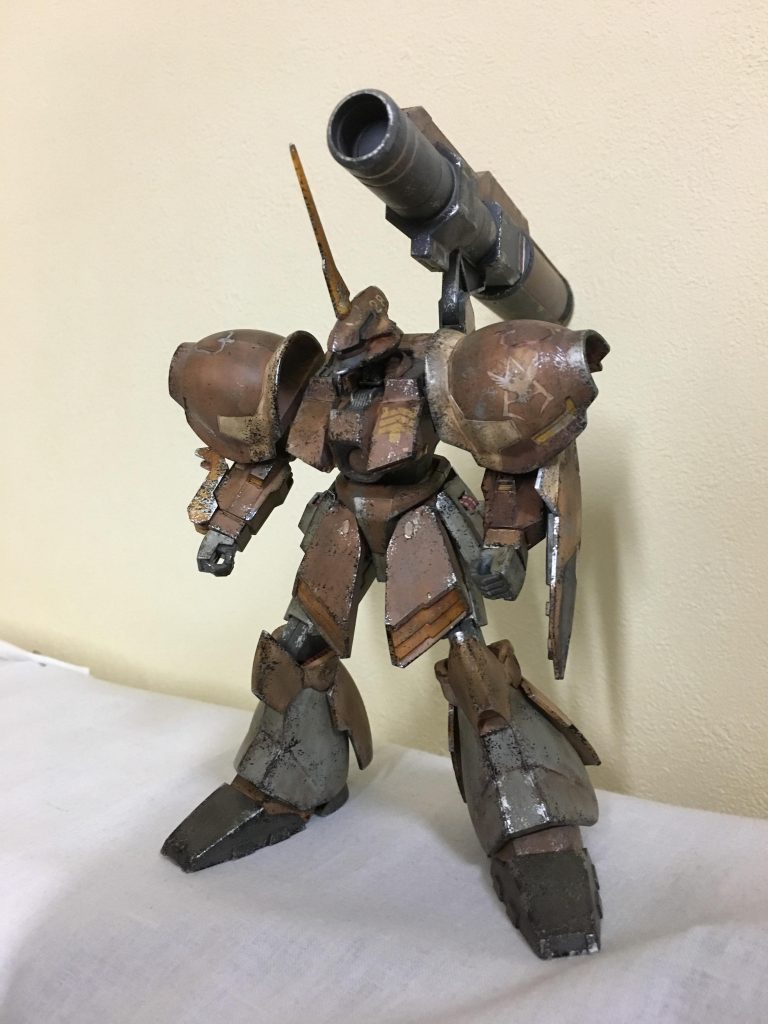 この大口径榴弾砲がこの機体を買った決め手でした。いつかこの榴弾砲を左右どちらにもつけたいです。