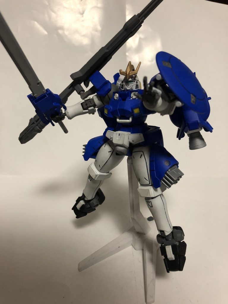 比較スミ入れ
もう少し薄い色でやればよかったかなと思ったり