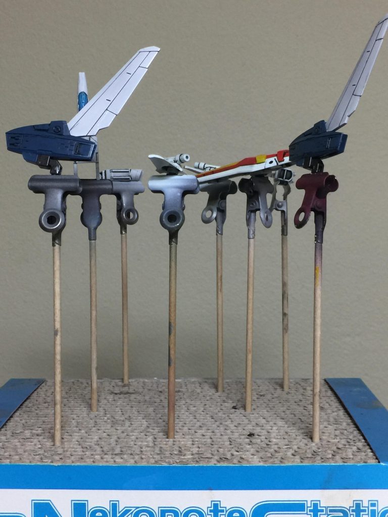 塗装とスミ入れした 製作工程です。