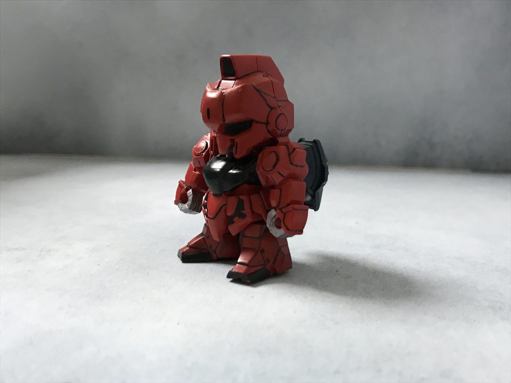 色は私の好きな赤
（ミスタースプレーのキャラクターレッド）をメインにしています。