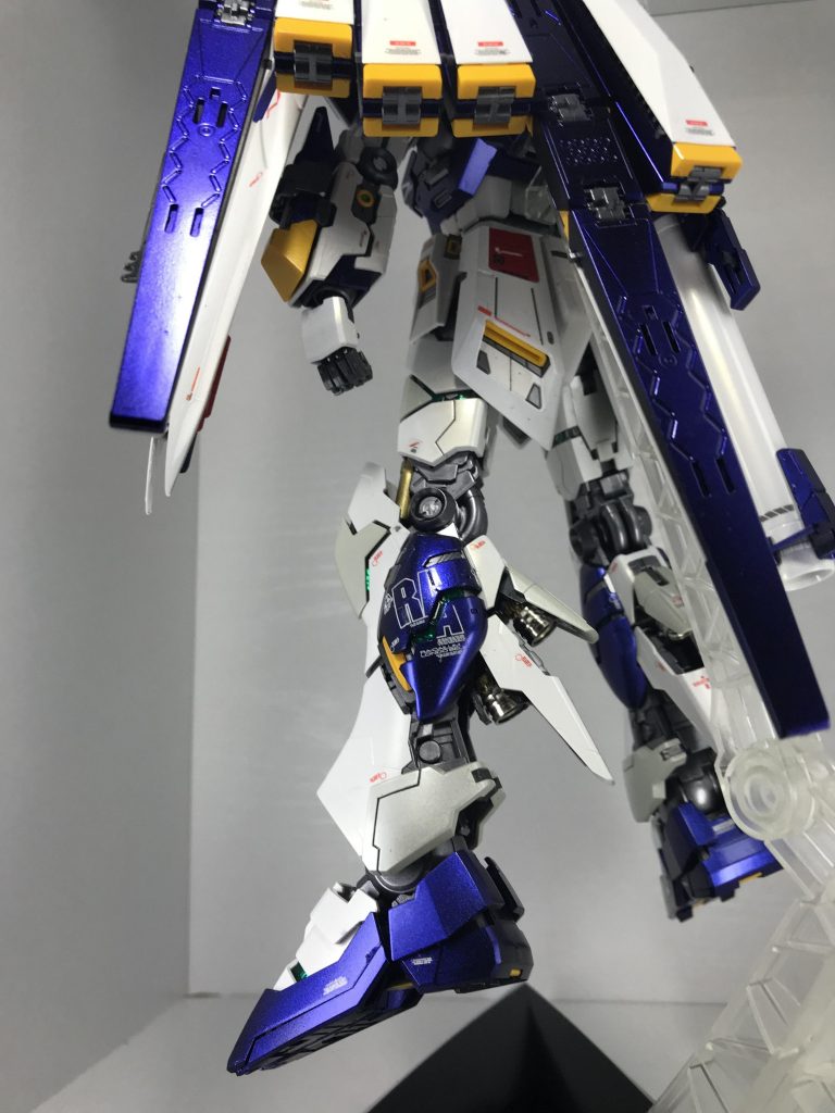 MG νガンダム ver.ka オリジナルカラーリング パールとメタリック塗装｜モルガナさんのガンプラ作品｜GUNSTA（ガンスタ）