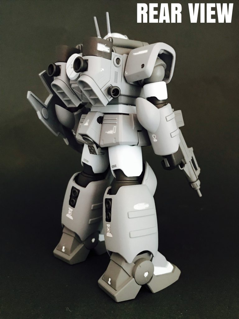 寒ジムと同じ部隊なのでカラーを合わせて
ダークグレーにしました。

今回の量産型ガンキャノンは２機目の投稿
で、１機目も俺カラーに仕上げてます。
良かったら以前 投稿した１機目と見比べて
やって下さい。  (●´ω｀●)