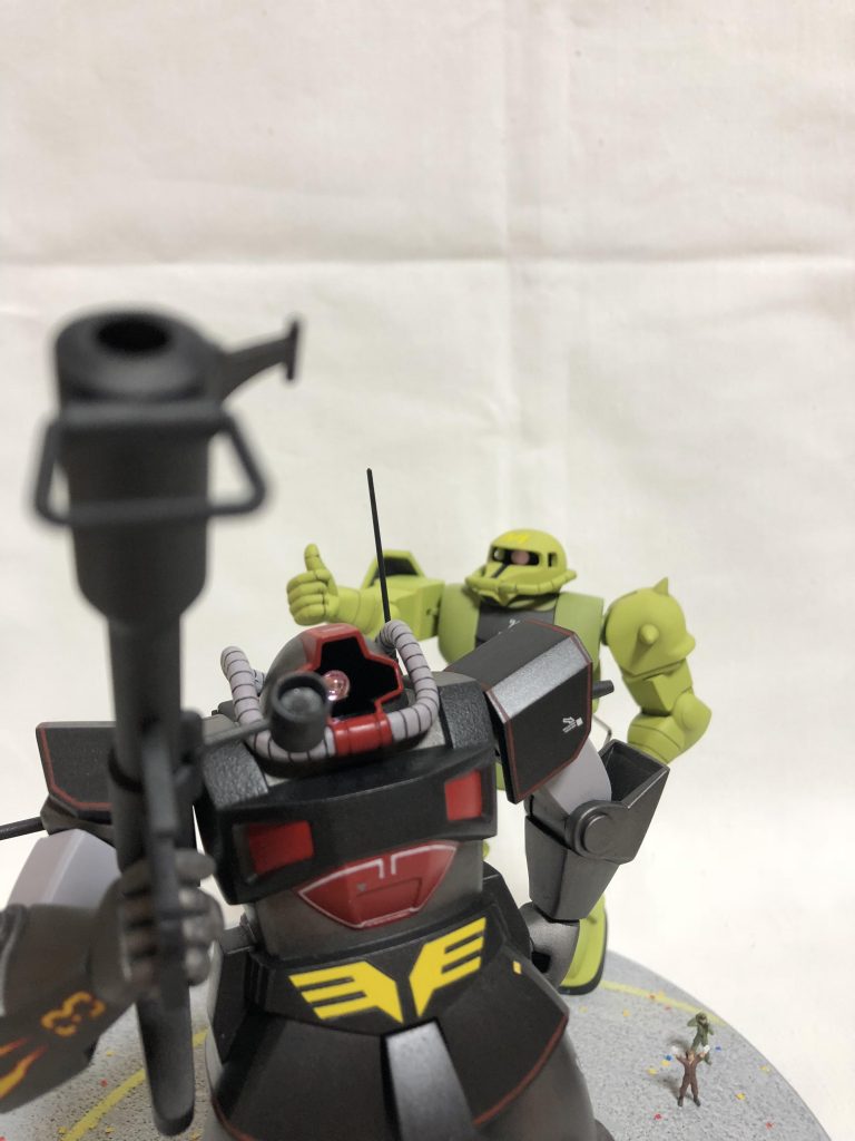 顔アップのツーショット