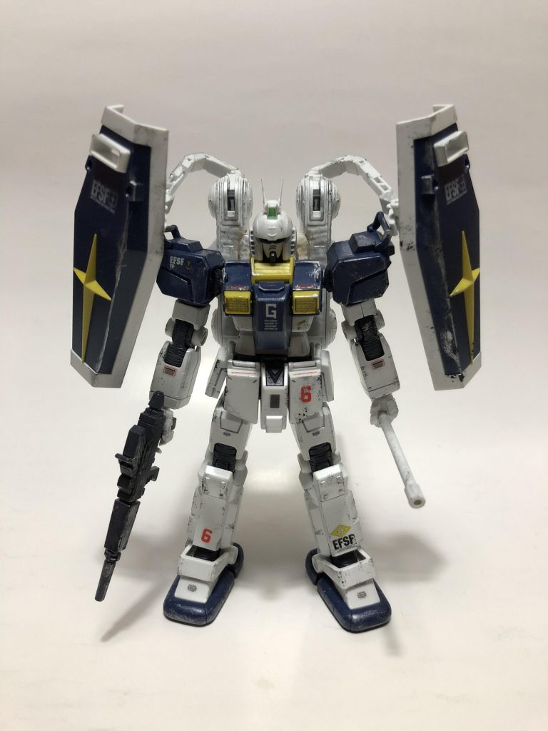 まえ
 
サブアーム二枚シールドは大好物。