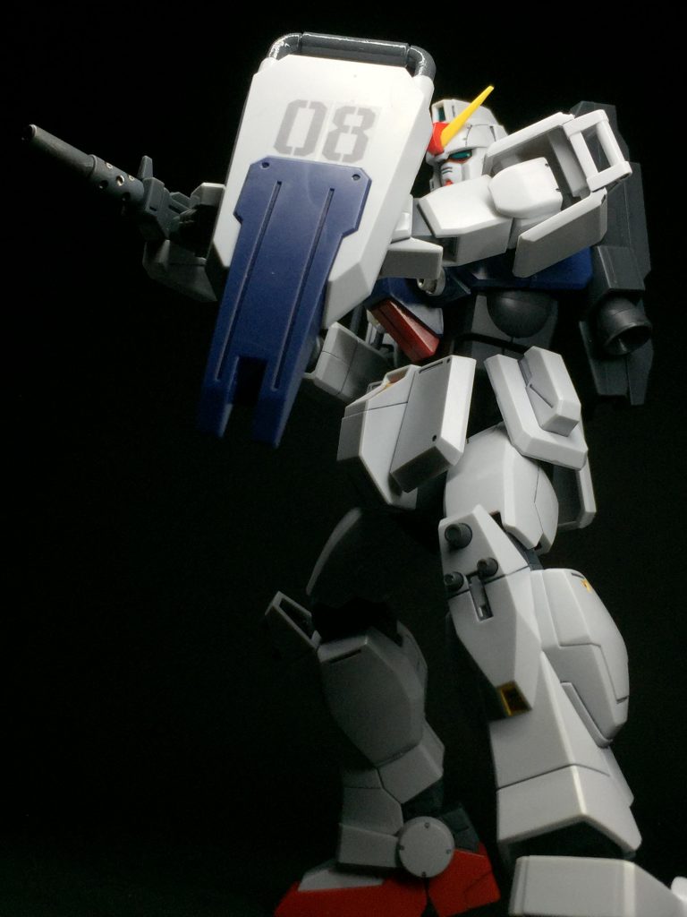 【HG】陸戦型ガンダム パラシュートパック装備–5枚目/制作者：ふくすけ