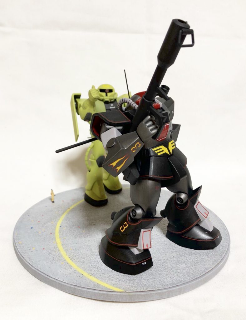 プロトタイプドムとメンテナンスザクⅡ–3枚目/制作者：おしゃかな