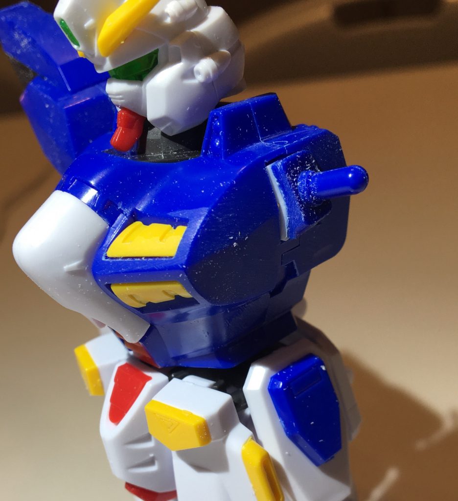 肩は切り落として、ちょっと後ろに引いて再接着