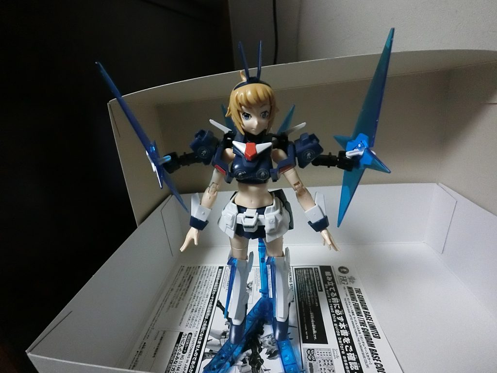 ストレートなポージング