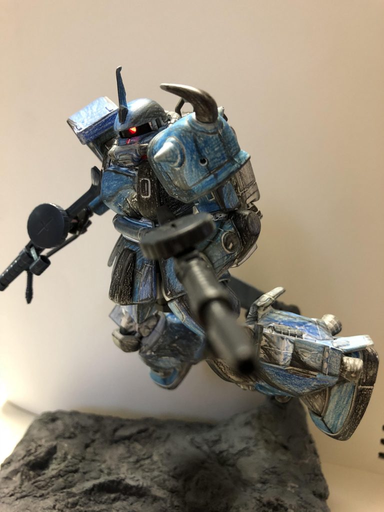 ザクR35 色鉛筆塗装–3枚目/制作者：COLA🥤SOUR