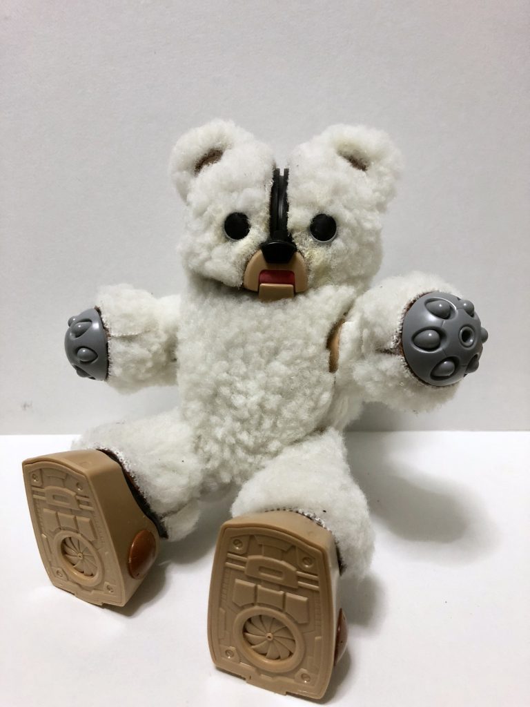 全身もこもこの毛です。