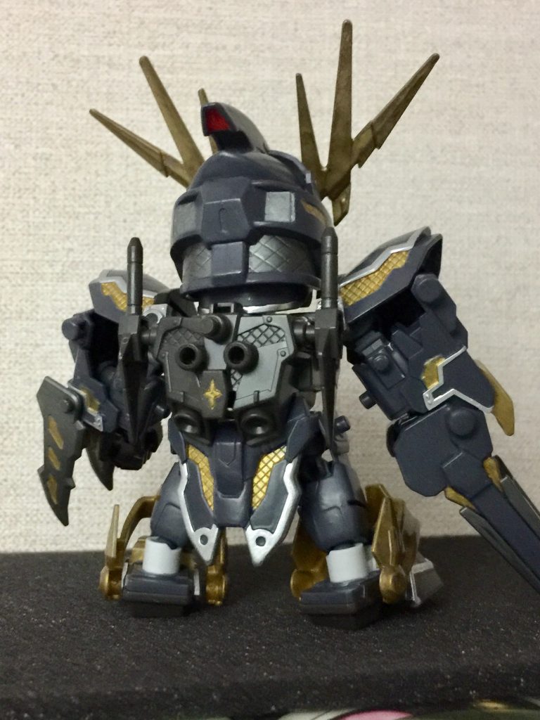 シルバーはマーカー、他は全てファレホによる筆塗装です
ムラがすこし目立ちます