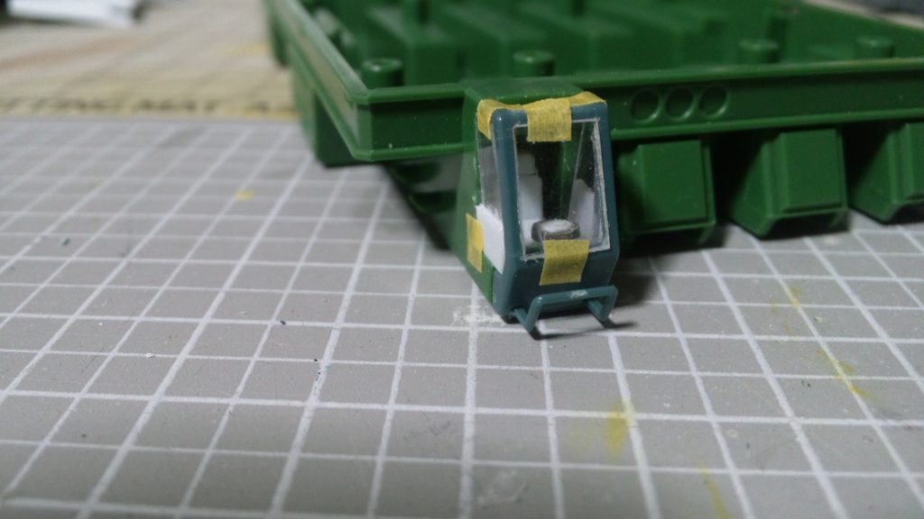 キャノピーのクリアー化。