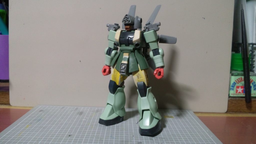 塗装前の状態、フロントビュー