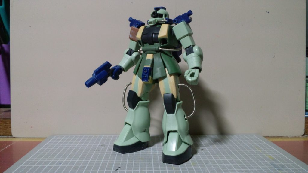 塗装前の状態、フロントビュー