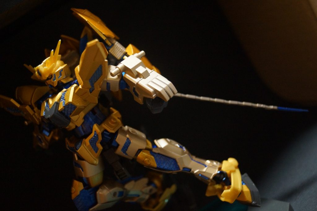 ポージング。リアル形態になると、一気にフェネクス感でます。こういう飛翔ポーズしか思い浮かびません...。
最後までご覧頂きありがとうございます!自分はとても気に入っています!