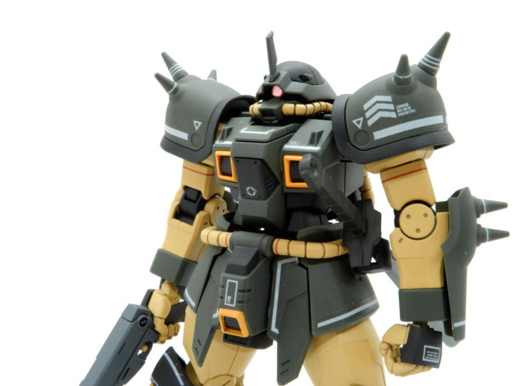 具体的に参考にしたのはリアルタイプグフ（21st Century Ver.）で、トーマス・クルツカラーとは似て非なるもののはず……多分……。