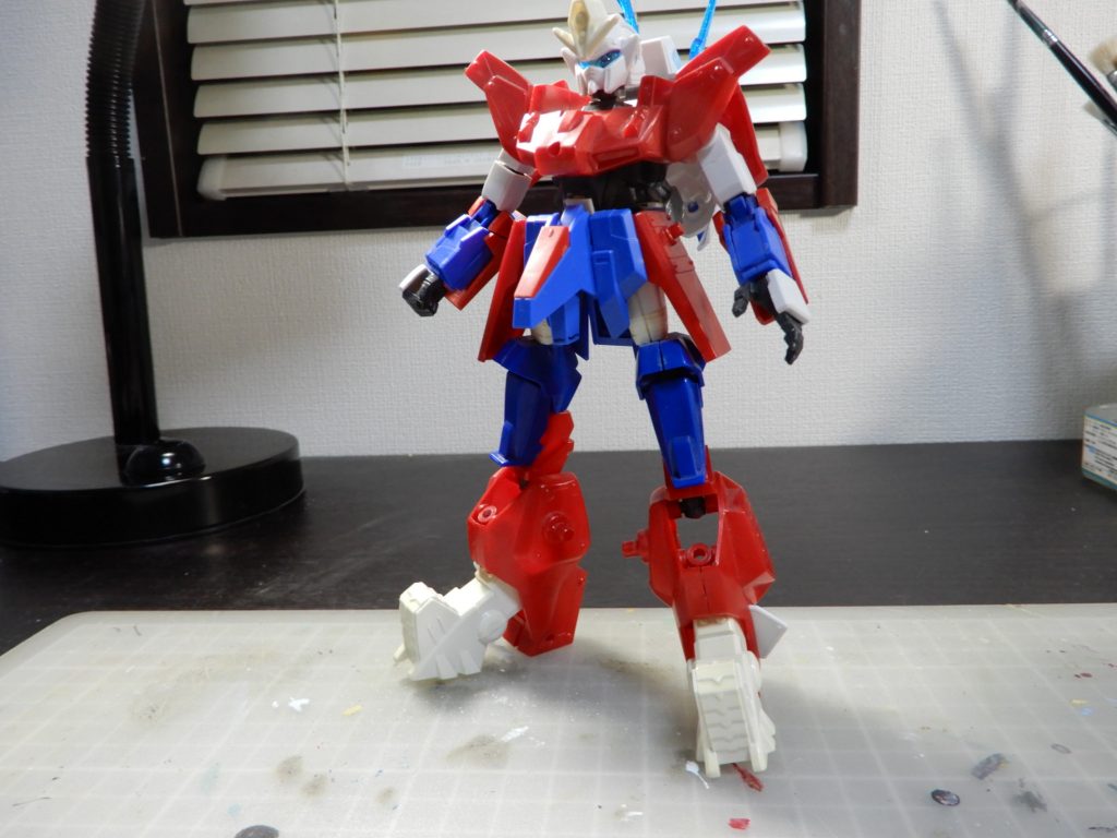 バランスがシビアですが、一応自立できます!