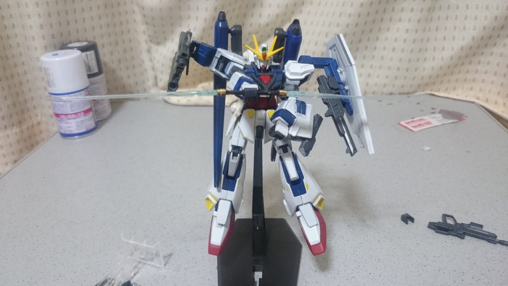 ビームサーベルも持っています。