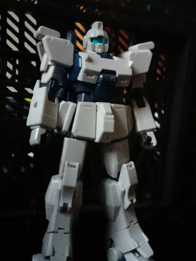 前面。
頭部換装のみですが、これほどしっくりくるとは…(゜ー゜)