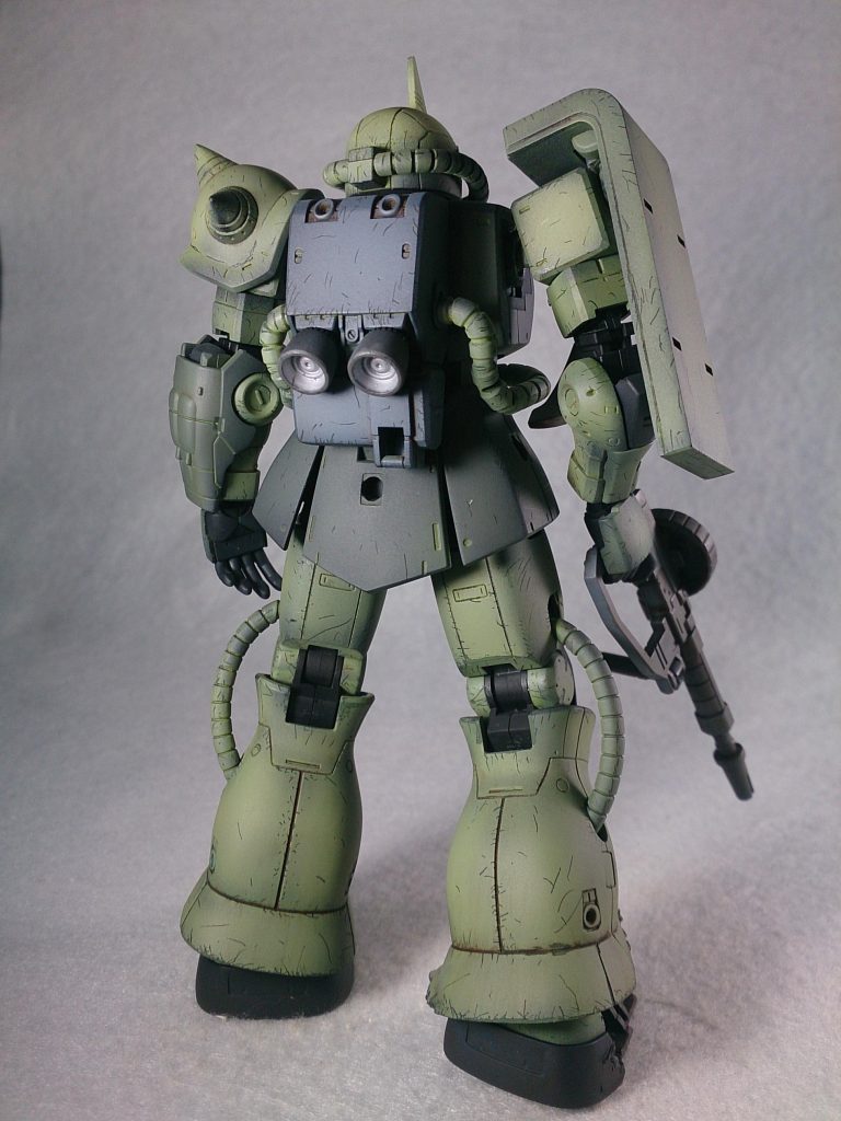 MS-06C ZAKUⅡフェデリコ・ツァリアーノ機–4枚目/制作者：とっく。