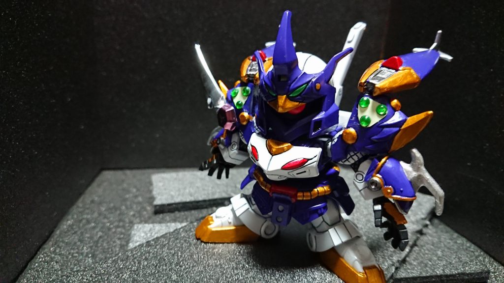 「きっと俺はこの時の為に超将軍に選ばれたに違いない」
「どっちみち負け戦で頑駄無たちに取られたはずの命だ❗頑駄無たちにくれてやるのさ‼️」
「みんな・・・・・・・あばよ」
闇の力を解放し自らを犠牲に仲間を救った姿に子供だった当時も涙しました。