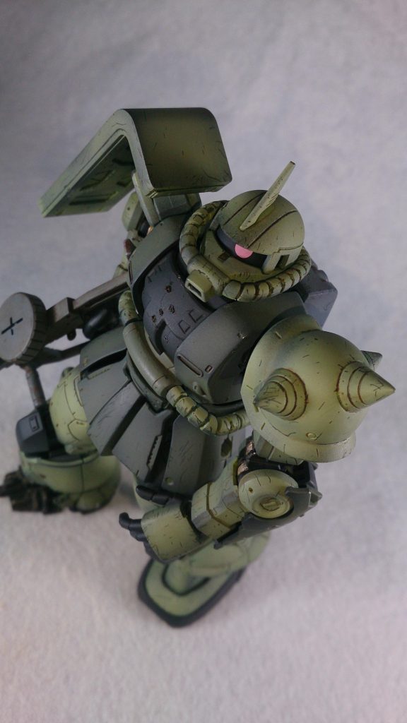 MS-06C ZAKUⅡフェデリコ・ツァリアーノ機–5枚目/制作者：とっく。