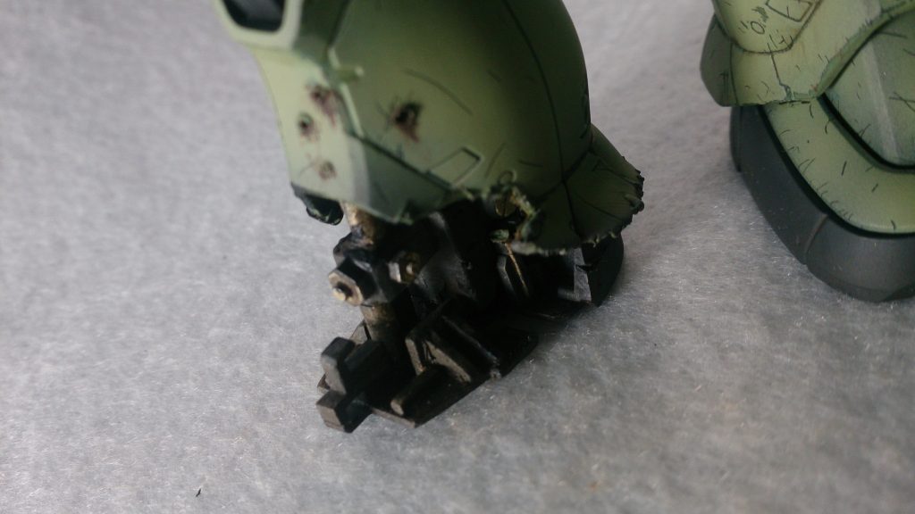 ヒルドルブからの被弾を再現！