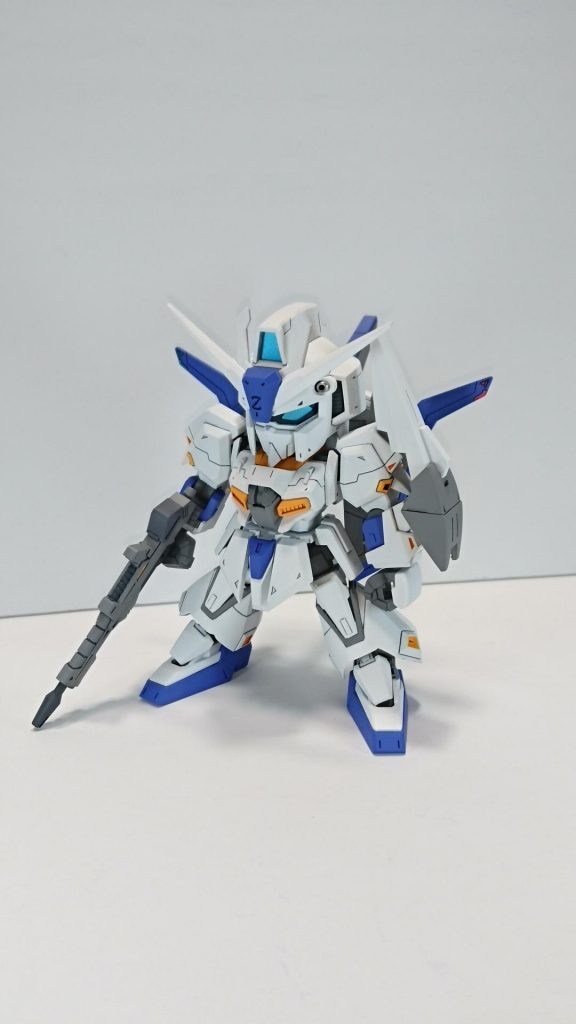 今回はCSフレームベースで製作。
ゼータガンダムはどちらのフレームでも格好良いですね。