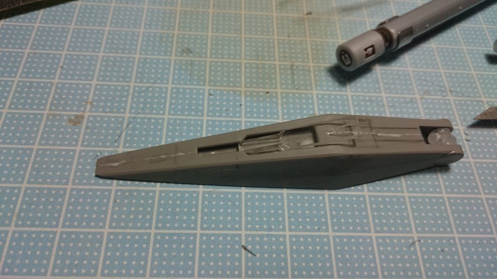 スジボリもしてみた