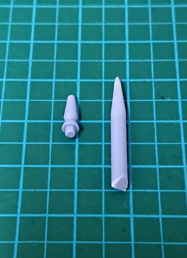 アンテナはランナーから切り出し