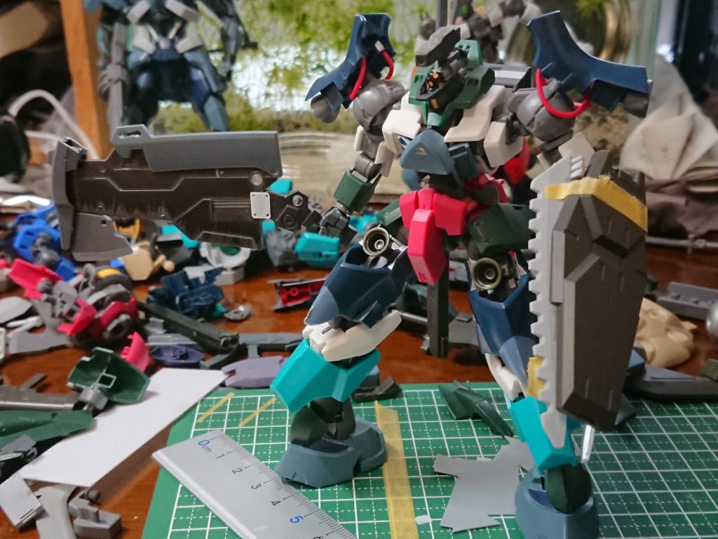 初期案
シールド以外はおんなじ