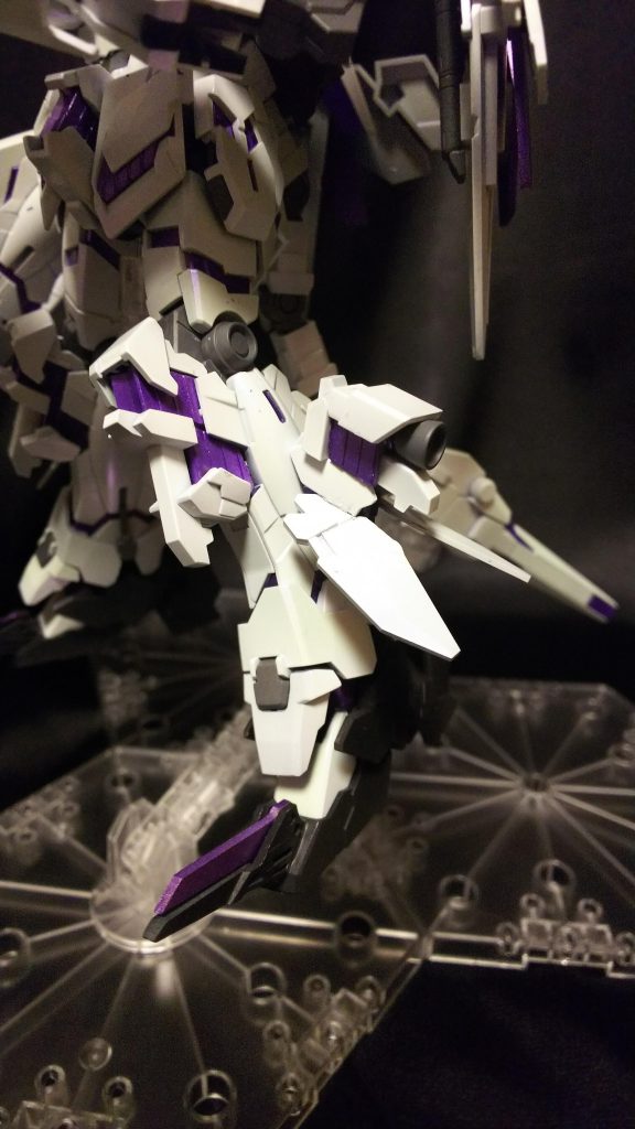 パーツを切った貼ったで作ったオリジナルパーツ。機動力が上がる…的な？