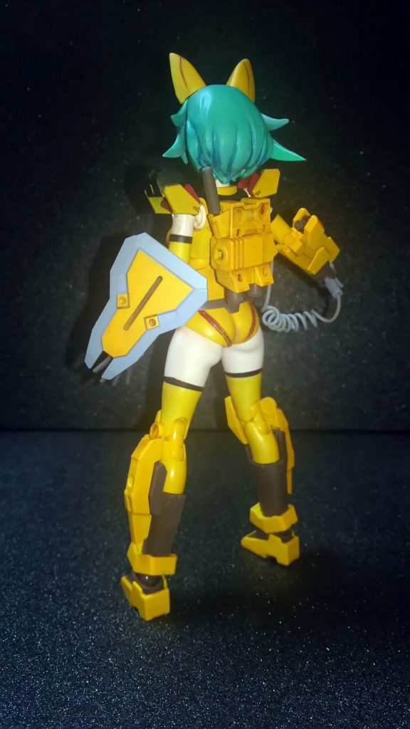 後ろからバックパックの取っ手パーツどっかいった;;