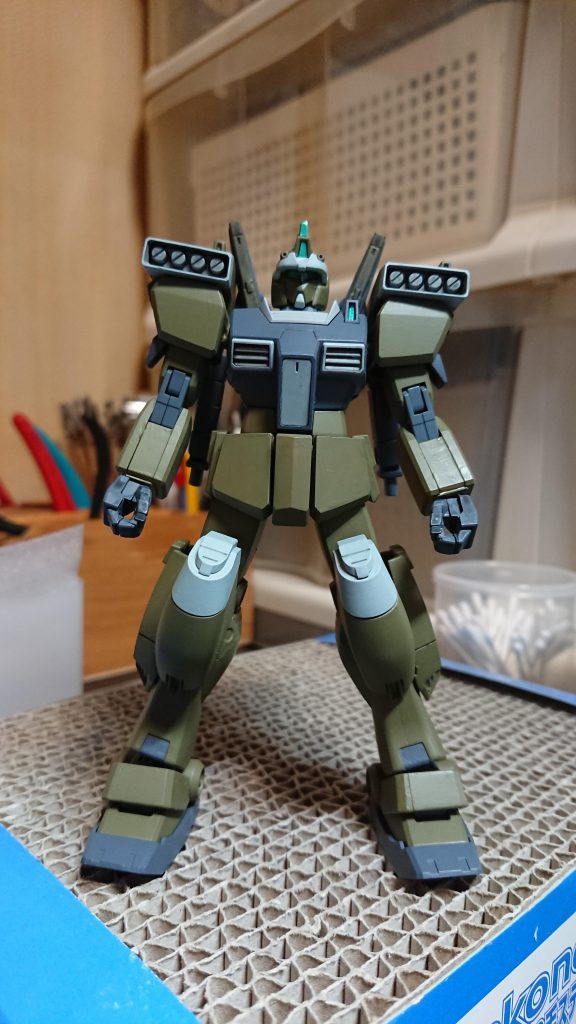 武装付けていない状態の正面