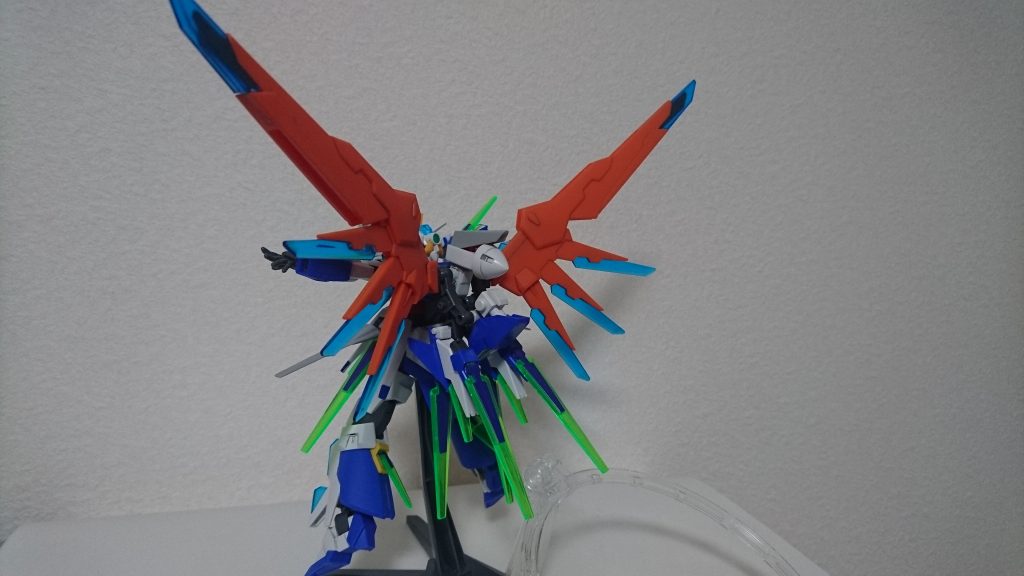 背面パーツにはGNドライブ取り付けています