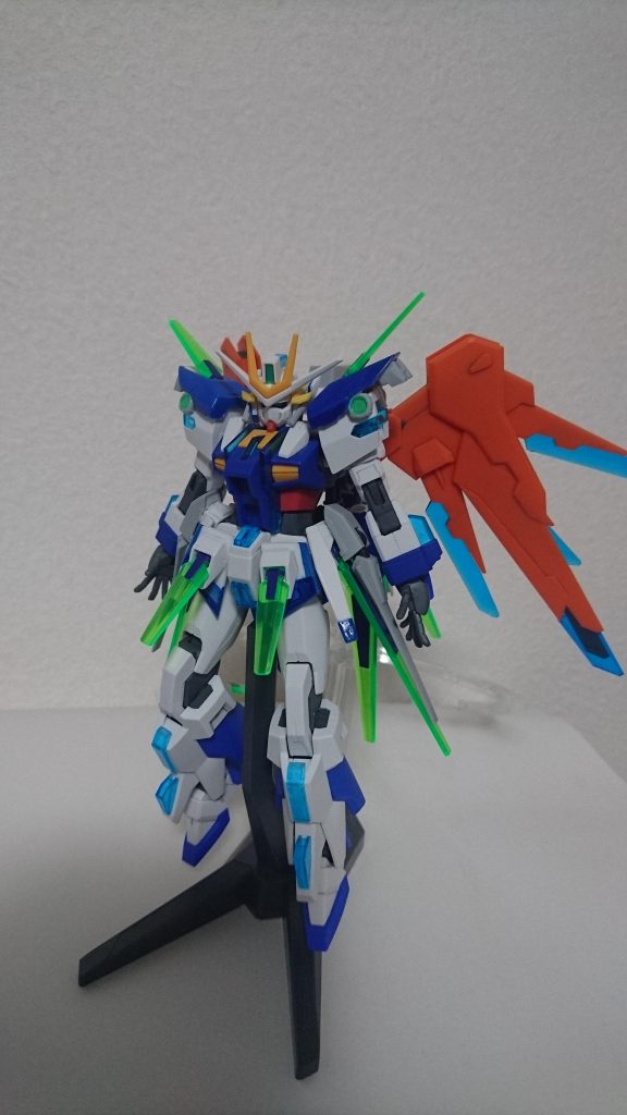 メインパーツはエクストリームで、エクストリームとエイジFXのミキシング考えていたのでこういう形になりました。