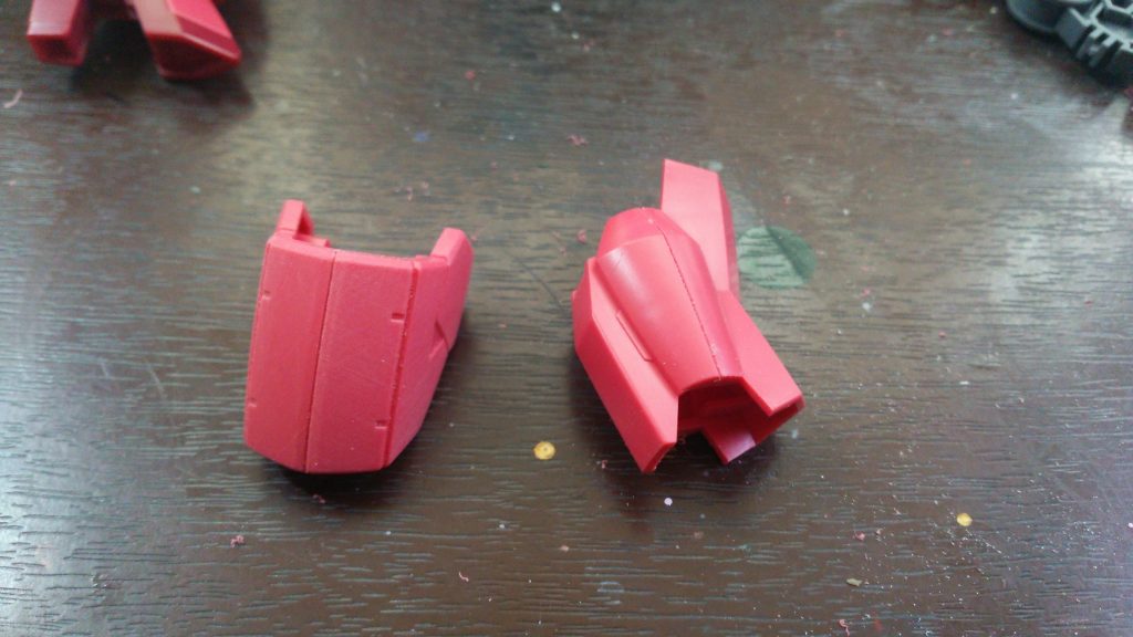 合わせ目をモールド化