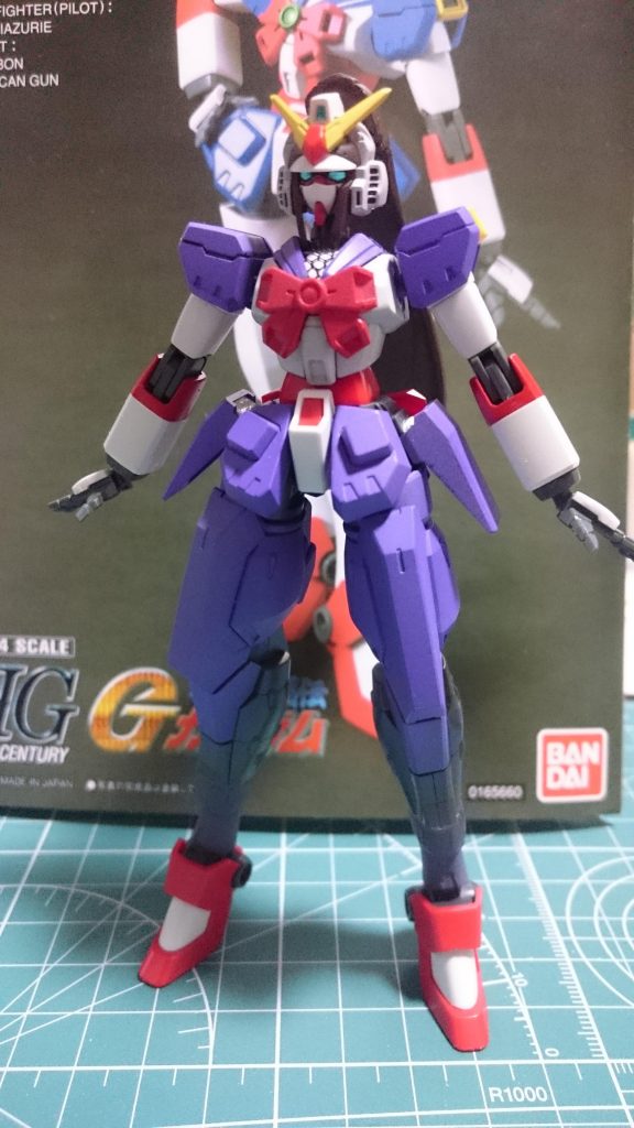 足首と髪の毛の加工がとにかく大変でした。
だって規格が違うんだもん……
それでもなんとか形にできてよかったです。