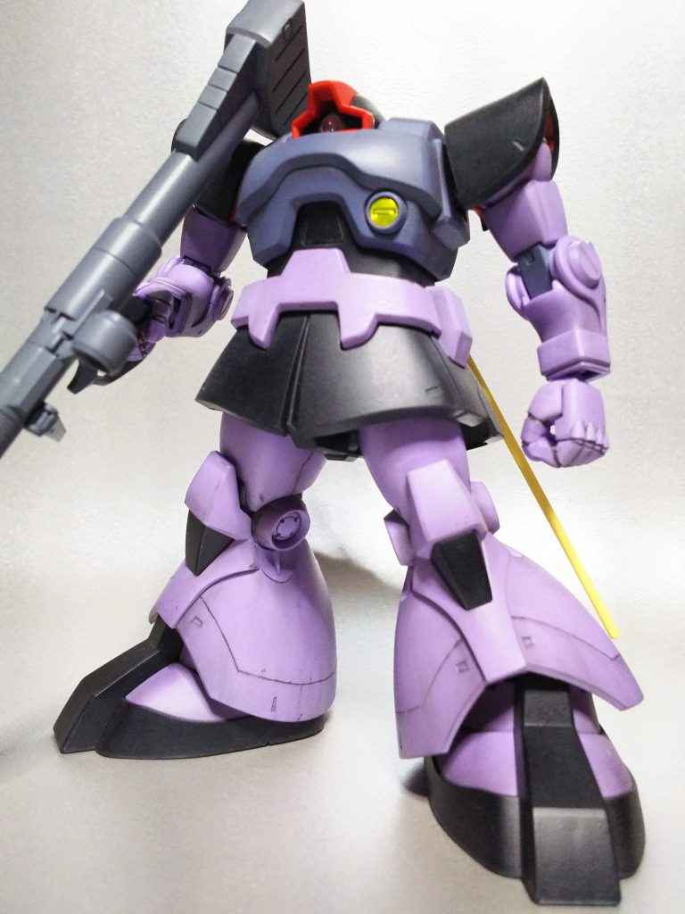 ドムです。足首のフレーム延長を施しました。