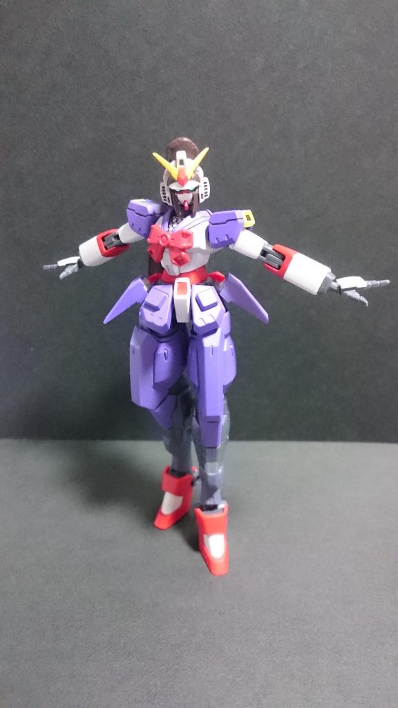 メンバーの機体はどうしよう?
と思ったときに、やっぱ女性がいたらいいよねwwwってことでノーベルガンダムを選択しました。
あまりクノイチっぽく見えないかも……