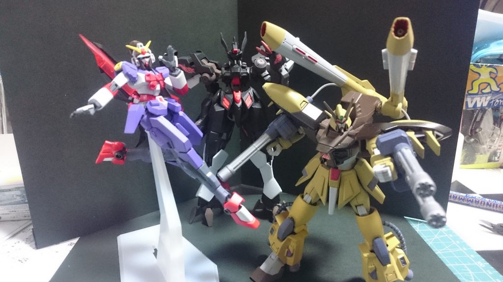 以前投稿した2体と🎵