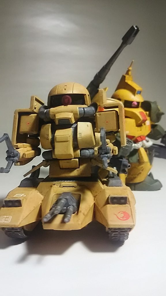 ザクキャノンと2ショット