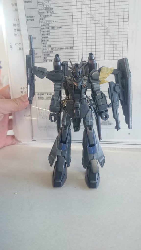 下地の状態です。
まだシヴァも固定されてない…。