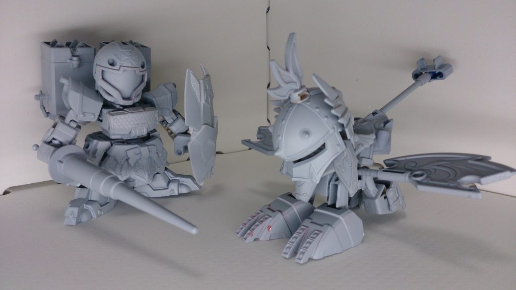 最初は爆鵜(バクゥ）という傀儡の鎧と合体して怒雷閃になるとかならないとかって考えてました