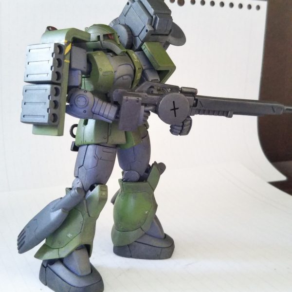 ザクI(ロンメル隊長親衛隊機)第七機甲師団所属