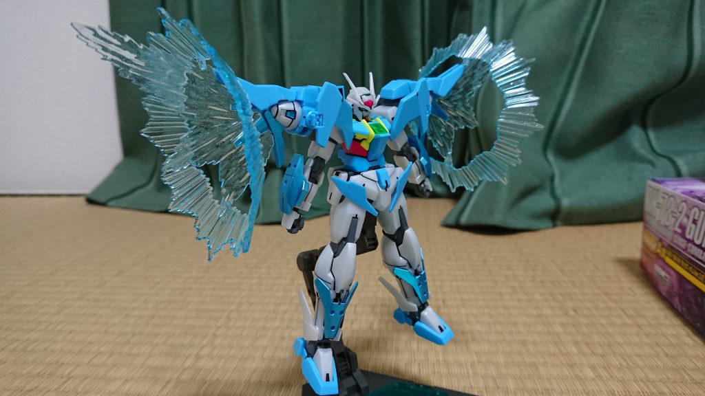 武器をつくる前の画像。
エフェクトつけるとポーズがつけにくくなりますが、迫力あっていいですね。ポロリは特にありませんでした。