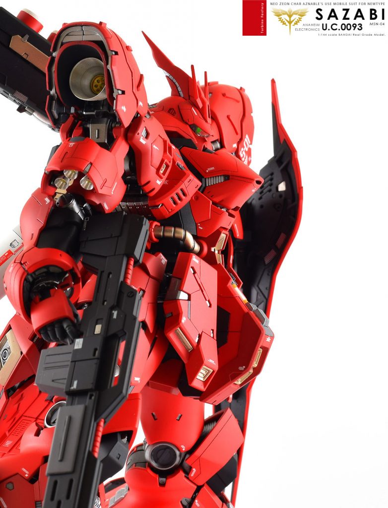 RG SAZABI–4枚目/制作者:TurbinsFactory